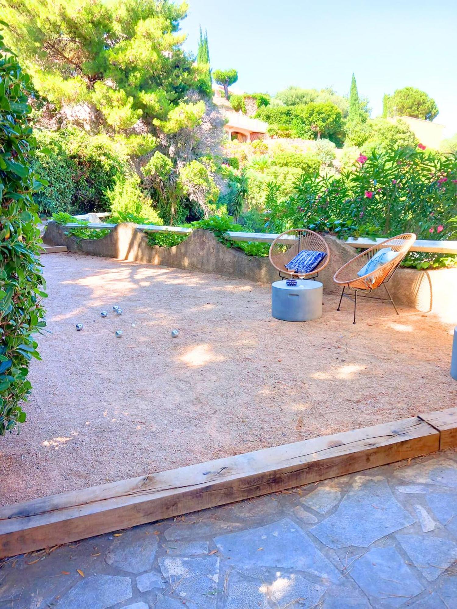 4-Star Private Villa With Heated Pool And Panoramic Sea View At Gulf De Saint Tropez Cavalaire-sur-Mer Exterior foto
